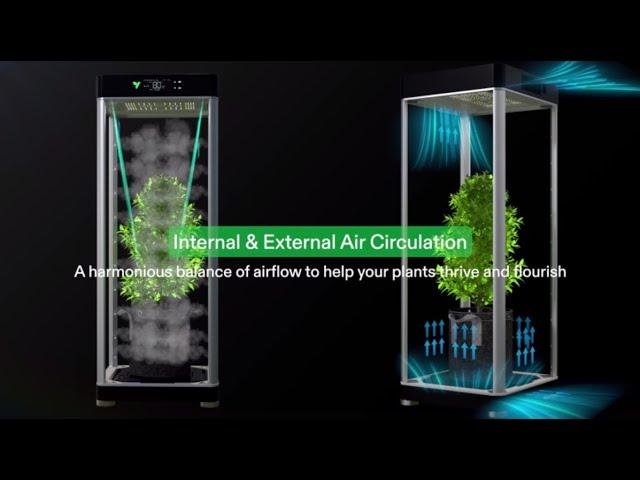 VIVOSUN VGrow Smart Grow Box : Multi-dimensional Airflow Design