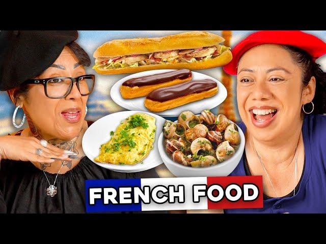 Mexican Moms try French Food