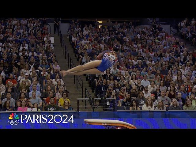 Leanne Wong FLOURISHES on Day 1 of Olympic Gymnastics Trials | NBC Sports