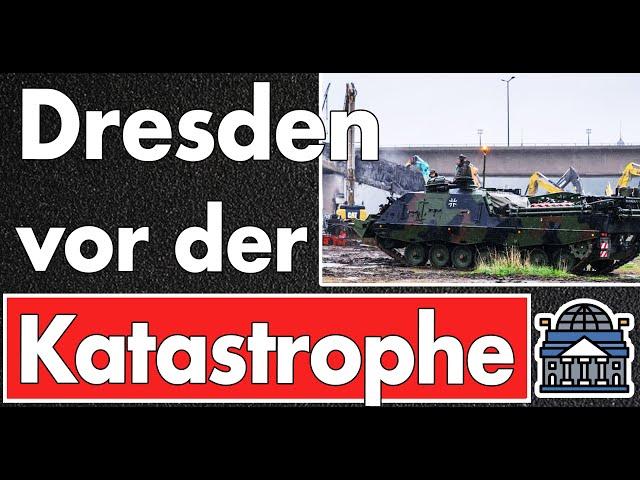 Dresden vor der Katastrophe! Sie räumen nur teilweise auf & Augen zu und durch! Peinlich!