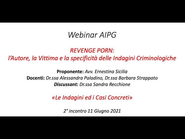 Webinar AIPG 11/06/21 - Le Indagini ed i Casi Concreti