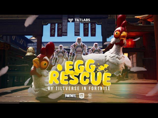 Fortnite| EGGRESCUE by TILTVERSE in Fortnite Sneak peak| UEFN| UNREAL Engine