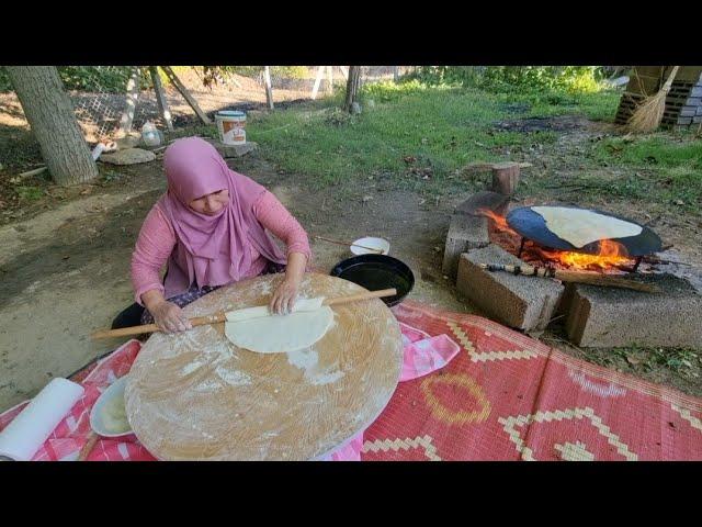 ÇOCUKLARIM GELDİ DOLMA GÖZLEME YAPAYIM DEDİM YARIM BIRAKTIM | POLENİN KEÇİ SEVGİSİ SON BAHAR MANZARA