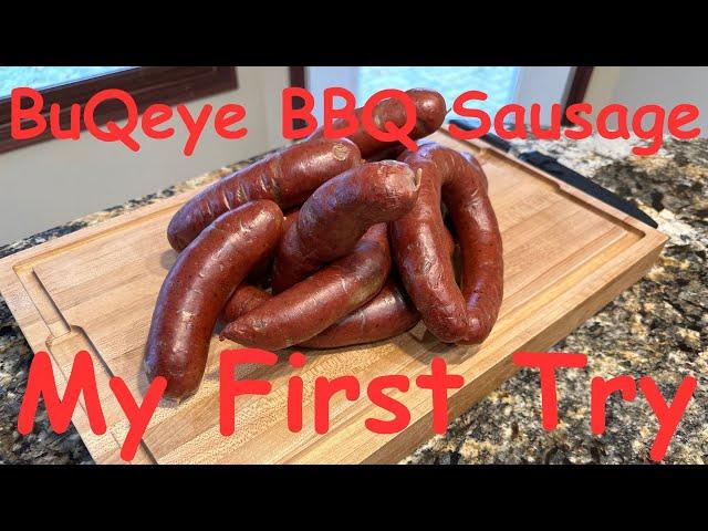 The First BuQeye BBQ Sausage | An Overview