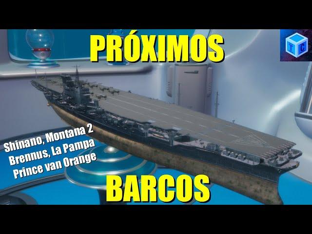 World Of Warships Español: Noticias | Próximos barcos (Shinano, Montana 2, Brennus, etc...)