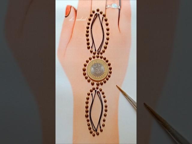 Easy And Simple Mehndi Design Mehndi || Mehndi Design #mehndi #skmehandi