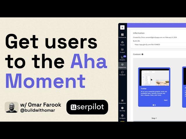 Getting Users to the "Aha Moment" w/@Userpilot - Part 1