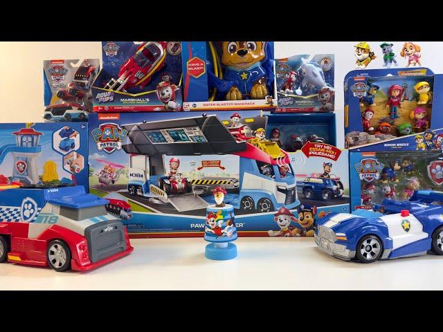 Paw Patrol Toy Asmr Review|Jungle Pups |Pup Squad Racers |Marshall, Chase, Zuma | Patrick ASMR