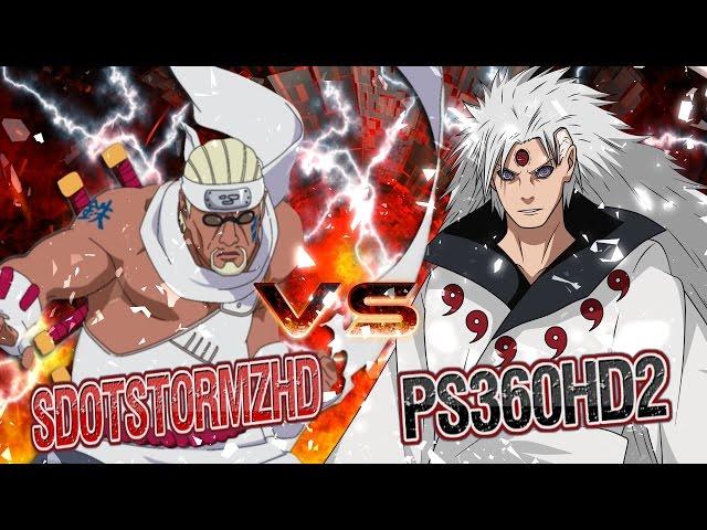 Naruto Shippuden Ultimate Ninja Storm 4 - @SdotStormzHD VS @PS360HD2 | *Narutuber Battle*