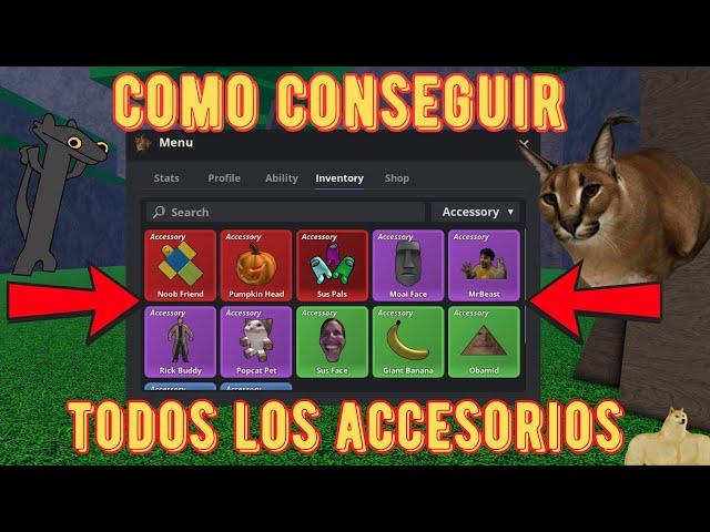 Como conseguir TODOS los accesorios Meme Sea.