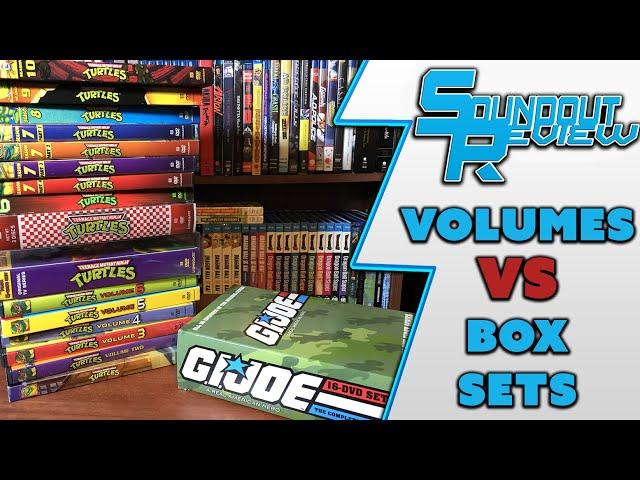 DVDs/Blu-Rays: Volumes VS Complete Sets: Which is Better? Which Makes Sense? [Soundout12]