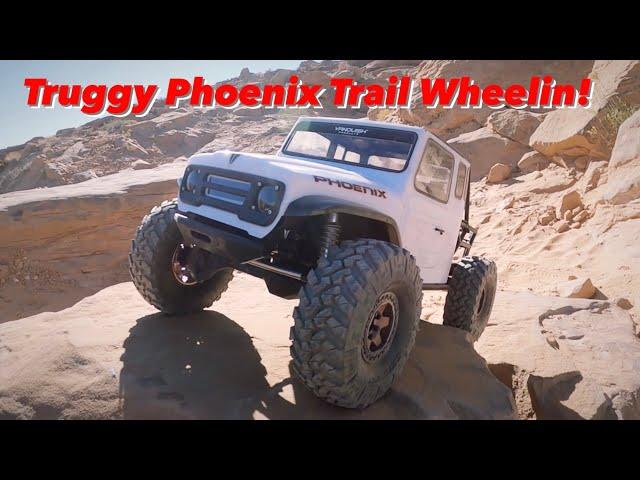 Vanquish VS4-10 Phoenix Trail wheelin!