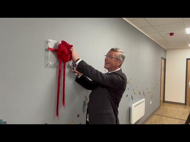 We officially open our new training and education facility, Acorn House