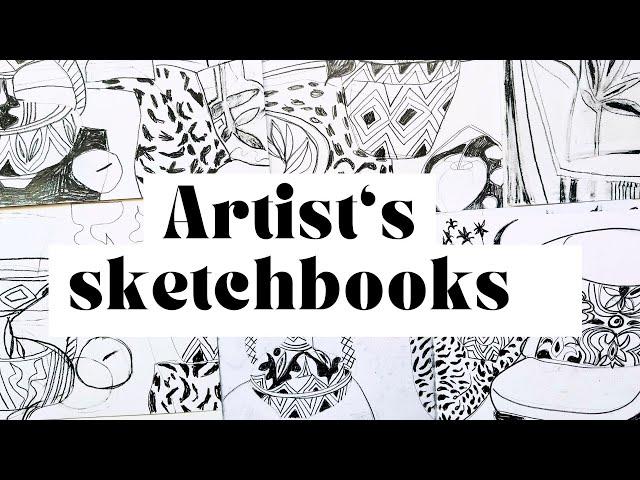 Delving into the Sketchbooks of 3 Famous Artists & New Still Life Class