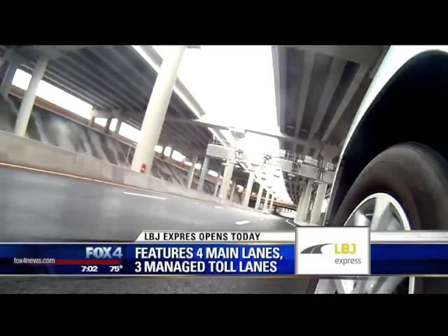 LBJ Express opens