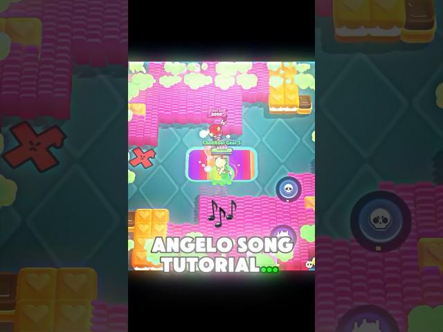 Angelo Song Tutorial ️ #brawlstars #shorts