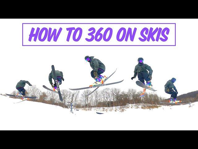 How To 360 On Skis!