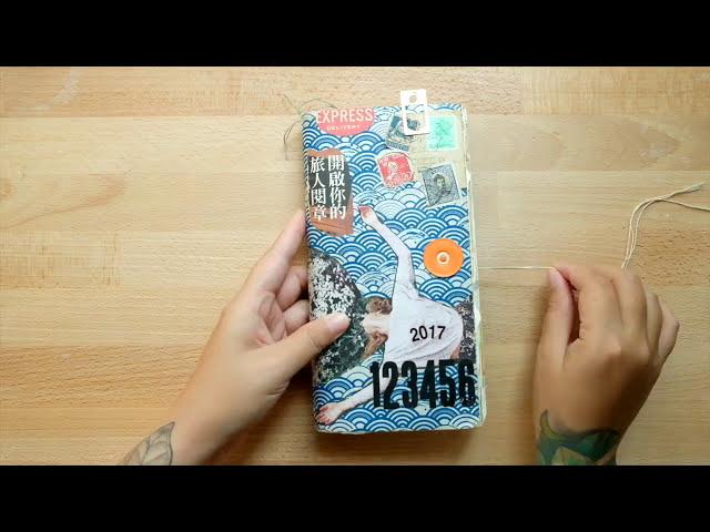 ART Journal Flip Through 01 | Travelers Notebook | Scrapbook Ideas | Janethecrazy