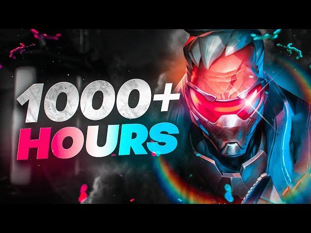 What 1000+ Hours of Soldier 76 Looks Like...