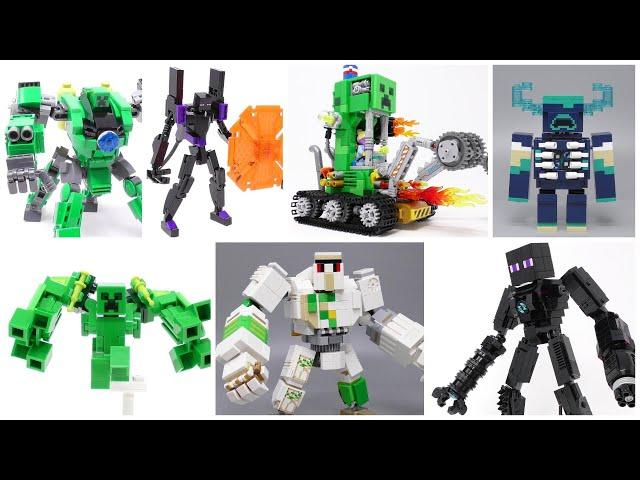 LEGO Minecraft Mechs And Machines (My Own Creations)