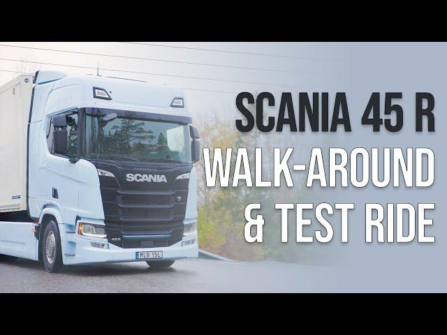 SCS On the Road - Fully Electric Scania 45R Walk-Around & Test Ride