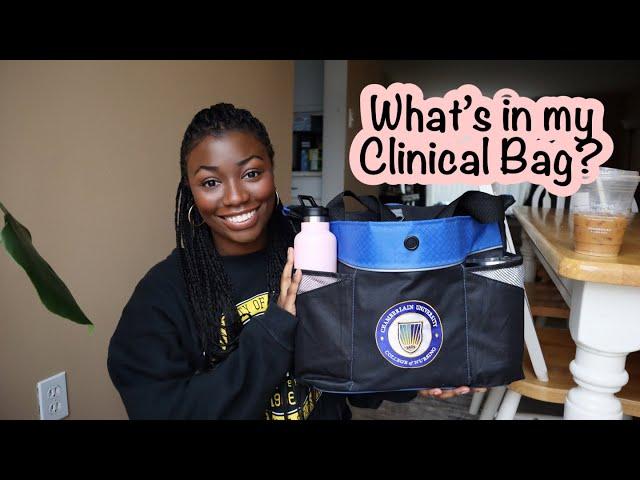 What's in My Clinical Bag for Nursing School