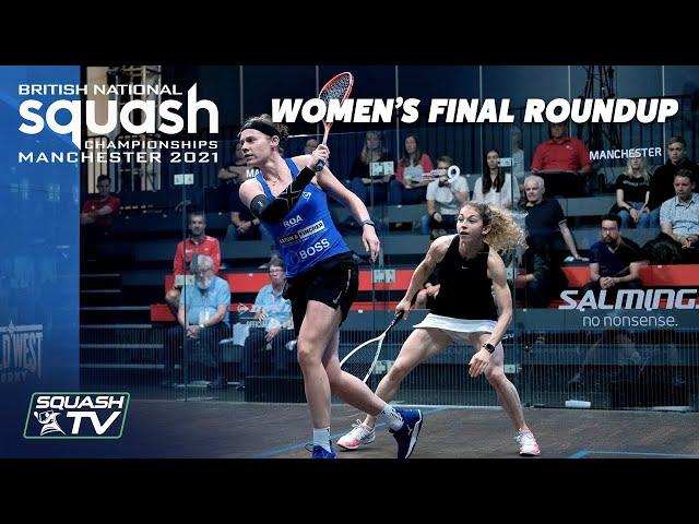 Squash: Perry v Kennedy - British Nationals 2021 - Women's Final Roundup