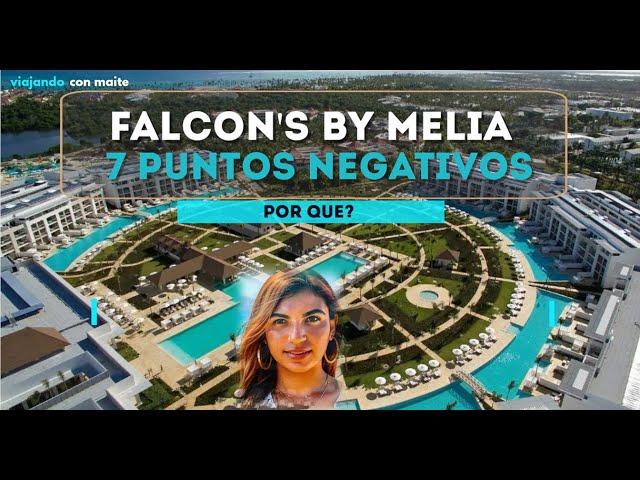 Falcon's Resort by Melia punta cana 7 PUNTOS NEGATIVOS