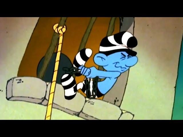 The Smurfs Escape Jail! | Smurfs Classic Animated Full Episode Compilation | WildBrain Max