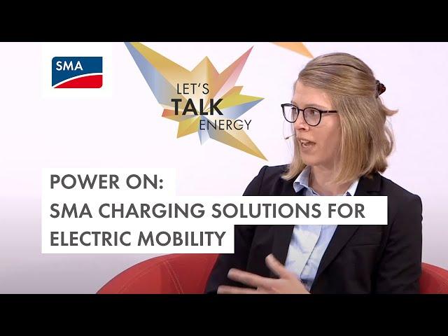 SMA POWER ON Event: SMA Charging Solutions for electric mobility