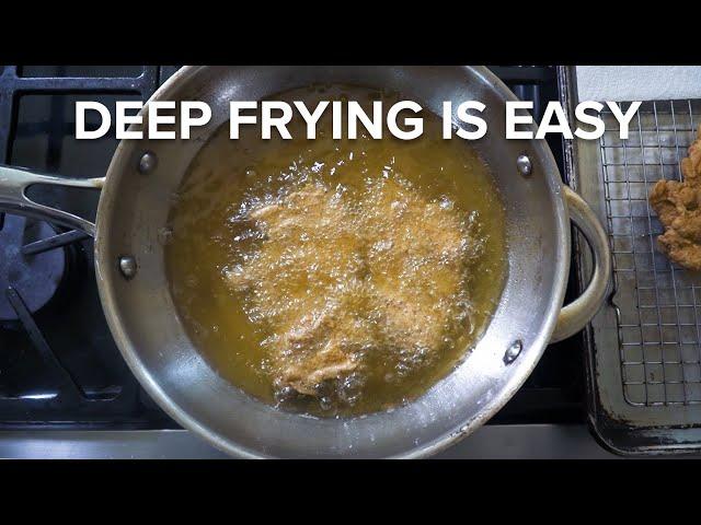 Deep Frying at Home is a GREAT IDEA | A response to Adam Ragusea