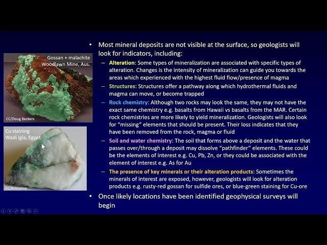 How Do We Explore for Mineral Deposits? (Section 18.13)