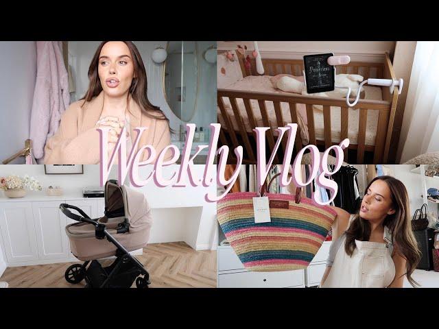 WEEKLY VLOG: Home Updates, Hospital Bag Haul & Nursery Organising | Suzie Bonaldi