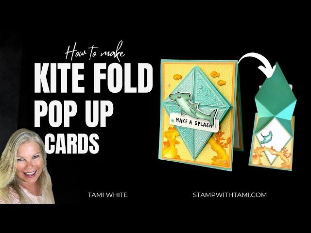 Dive Into Creativity with the Kite Pop Up Fun Fold Card | Friendly Fins Bundle