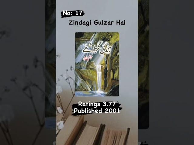 Top 20 Novels of Umera Ahmed - Part 1 #umeraahmed