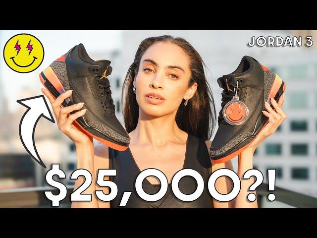 $25,000 for a sneaker?  I knew better.  Air Jordan 3 x J Balvin Rio Review, Sizing and How to Style