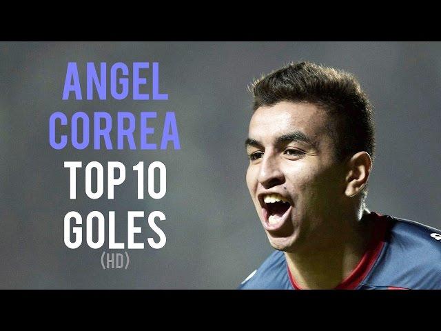 Ángel Correa - Top 10 Goles - 2015/2016