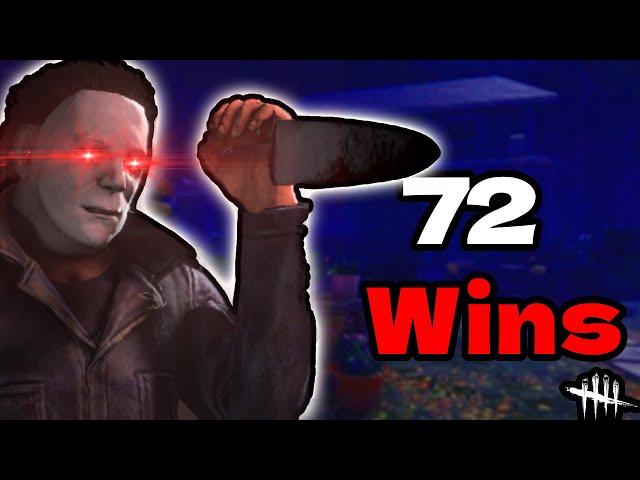 I Accidentally Got A 72 Winstreak With Myers - Dead By Daylight