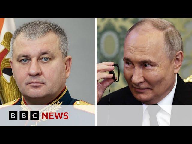 Russia detains another top general on bribery charges | BBC News