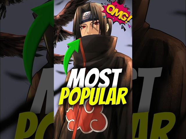 Most popular character in anime...... #naruto #anime