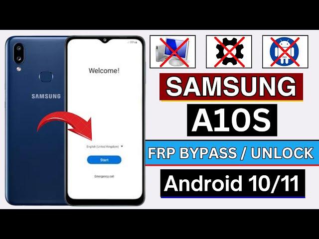 Samsung A10s (SM-A107F) Frp Bypass Android 10/11 Without PC | Google Account Unlock Samsung A10s