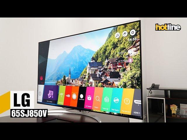 LG 65SJ850V — обзор 4K-телевизора