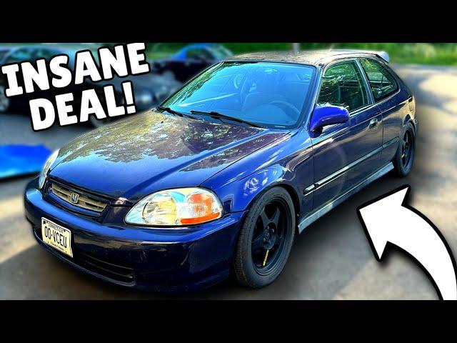 Buying the CHEAPEST Civic Hatch In the COUNTRY!