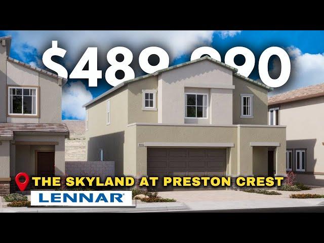 Inside Look: Stunning New Lennar Home for Under $500K Just 25 Minutes from the Strip, LAS VEGAS