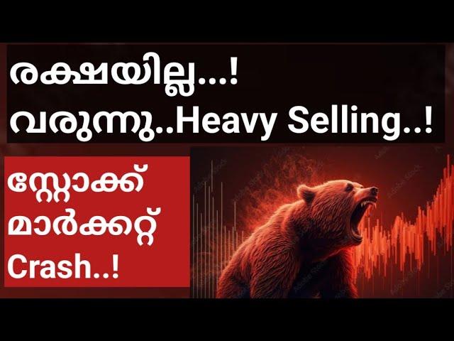 Stock market crash/wealthy life malayalam/share news malayalam/share market crash reason