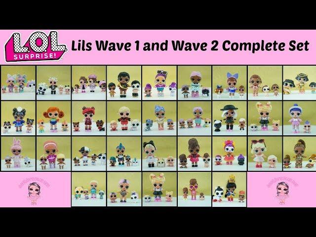 LOL Surprise Lils Series 5 Complete Set Wave 1 and Wave 2 L.O.L Surprise Dolls Weight Hacks