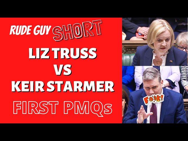 "Liz Truss VS Kier Starmer" First PMQs a Rude Short by Rude Guy - Funny Video 2022 Comedy Dub