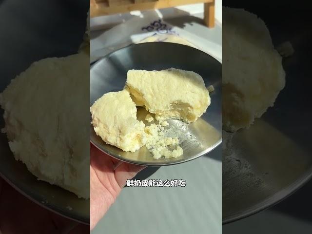 很小眾但是很好吃的地方特產#奶皮子 #地方特色美食 #點心#多多平價零食