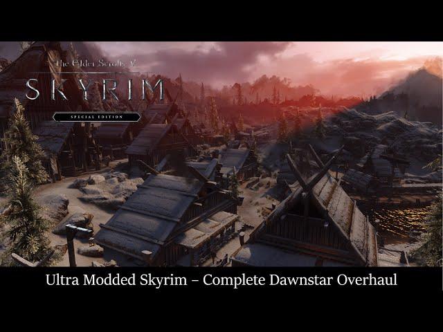 Ultra Modded Skyrim - Complete Dawnstar Overhaul