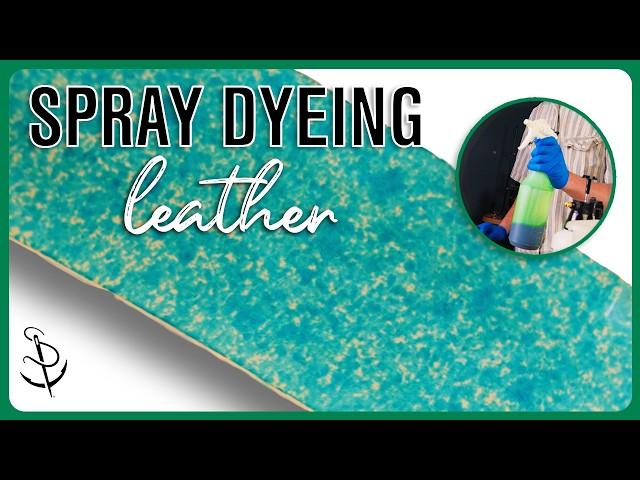 Custom Ways to Dye Leather (With a $5 Spray Bottle)